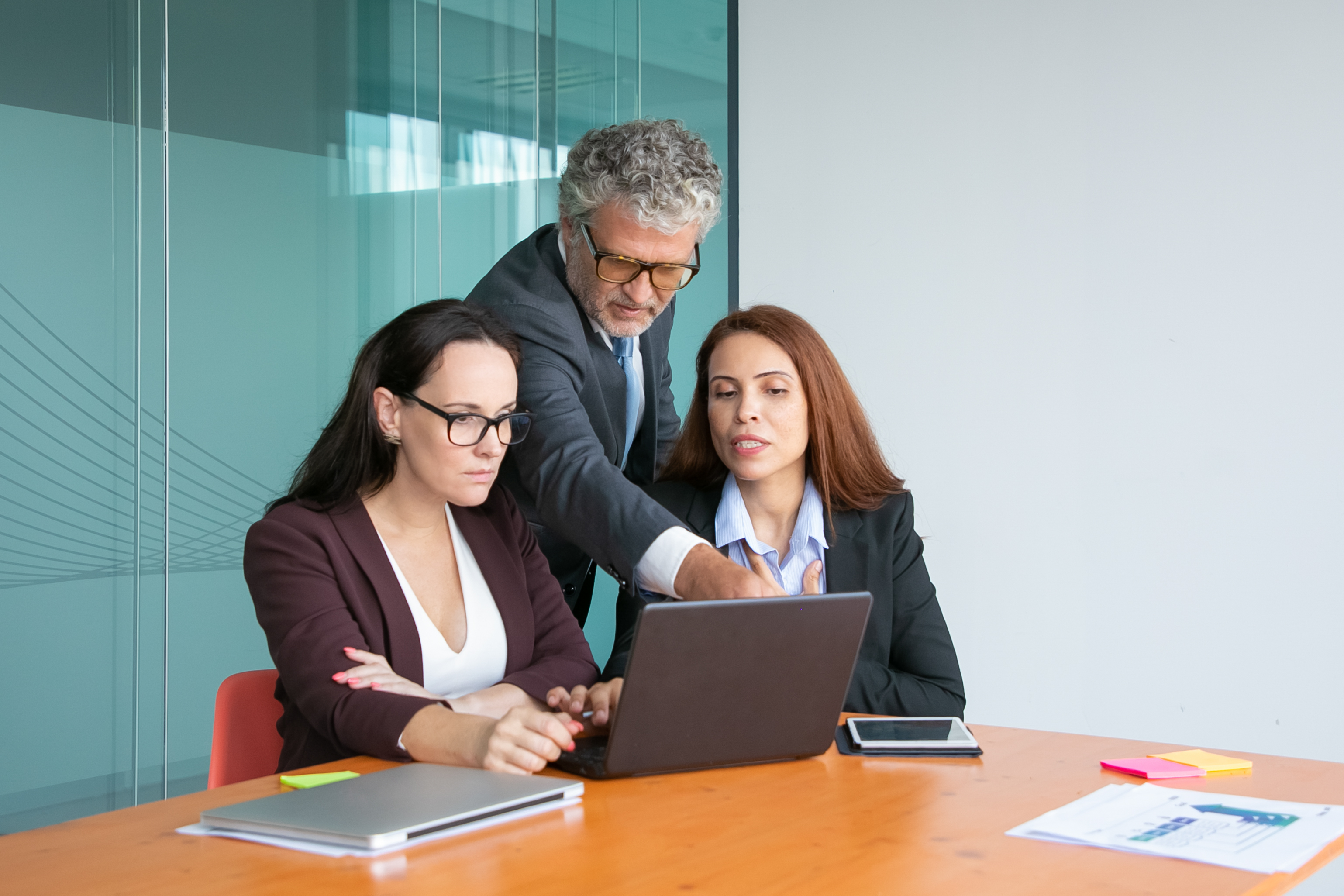 Groupe de managers en coaching